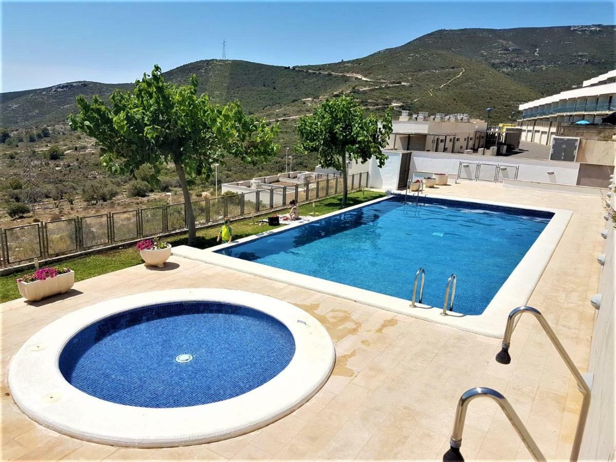 Casa Gran Mirador, 200 M2 ,Vistas Al Mar Y Wifi, Peniscola Villa Kültér fotó