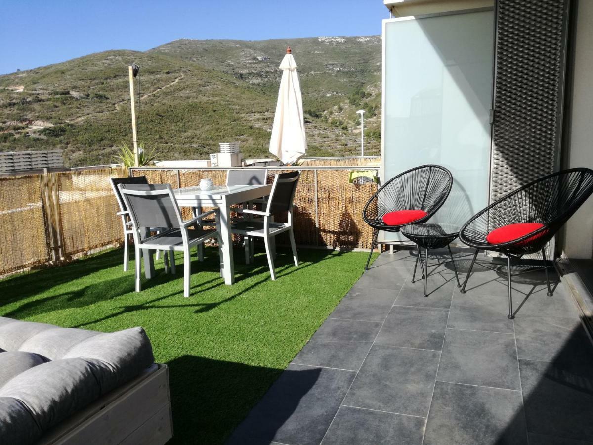 Casa Gran Mirador, 200 M2 ,Vistas Al Mar Y Wifi, Peniscola Villa Kültér fotó