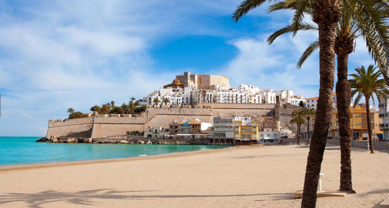 Casa Gran Mirador, 200 M2 ,Vistas Al Mar Y Wifi, Peniscola Villa Kültér fotó