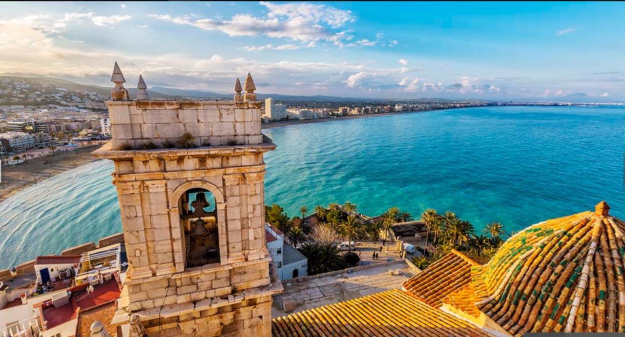 Casa Gran Mirador, 200 M2 ,Vistas Al Mar Y Wifi, Peniscola Villa Kültér fotó